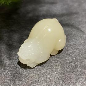 【御珠宫坊】糖羊脂白玉貔貅