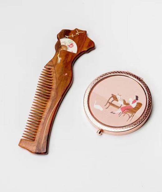 旗袍镜梳套装 商品图1