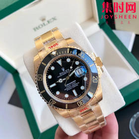 新到货！劳力士升级版全金黑水鬼 潜水表
搭载进口西铁城