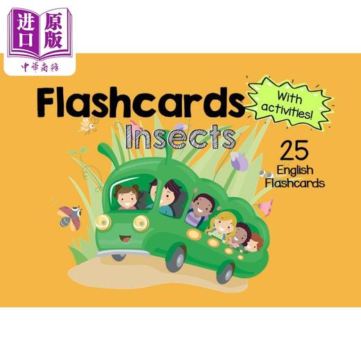 【中商原版】新加坡原版教辅 新版CPD Flashcards 幼儿英语启蒙抽认卡系列 昆虫（配教学活动） Insects(with activities) 商品图0