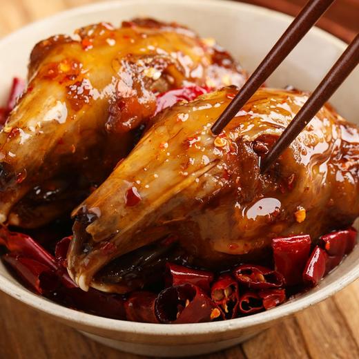 99选7［香辣兔头］肉质鲜嫩 入骨美味 1只/袋（100-110g） 商品图0