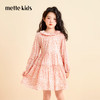 mettekids女童连衣裙2022秋季新款碎花公主裙儿童春秋装长袖裙子 商品缩略图0