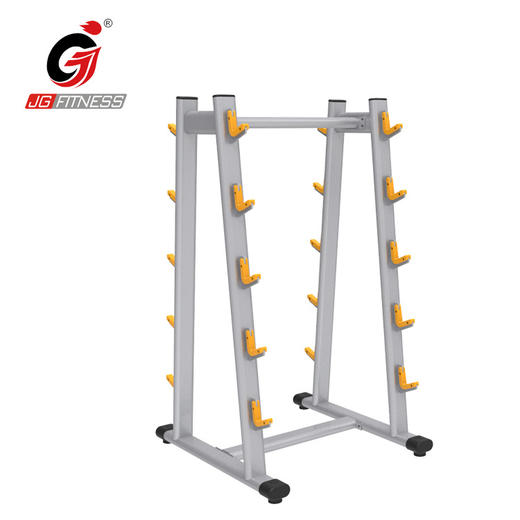 【塑形器械】杠铃架健身房商用家用杠铃杆托架举重架曲杆存放存储架自由深蹲架 商品图3