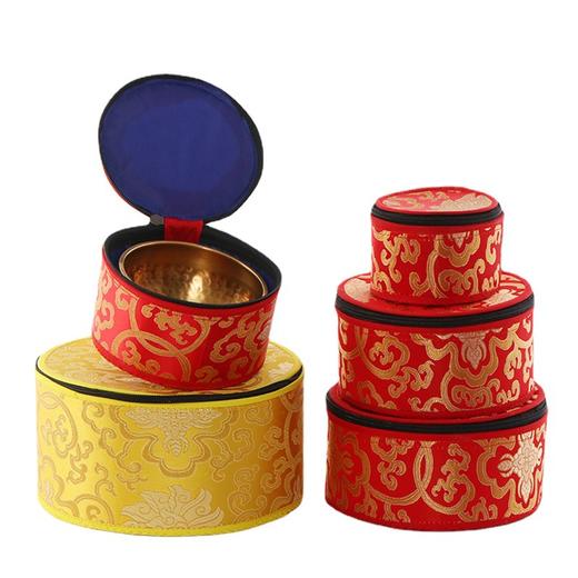 佛音钵包佛音碗包装袋西藏颂钵礼品包装盒满月钵收纳盒颂钵 商品图3