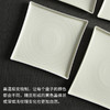 DXC北欧风正方形创意平底陶瓷盘子 简约好看家用网红陶瓷餐具菜盘 商品缩略图3
