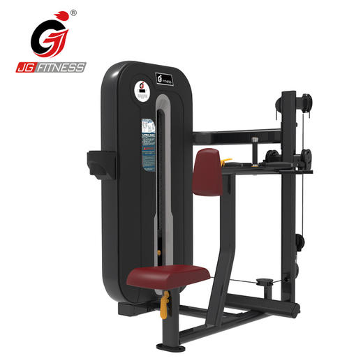 【塑形器械】E6833坐姿划船训练器平行拉背健身房商用室内力量器械背部健身 商品图0