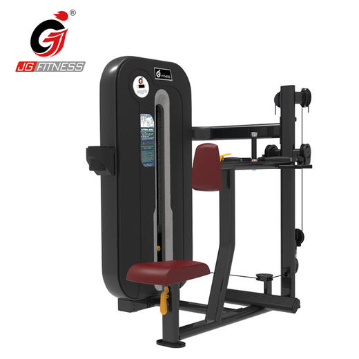 【塑形器械】E6833坐姿划船训练器平行拉背健身房商用室内力量器械背部健身 商品图1