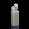 孤品012873:老性丹东石貔貅钮大方章-3.9*3.8*13.7cm 商品缩略图0