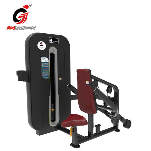 【塑形器械】E6815三头下压商用力量健身房器械肱三头肌综合训练器插片训练器 商品图0