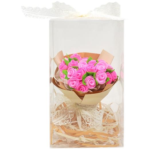 【赠多彩棒棒糖绣花球】Harpape轻泥花束礼盒，可自由DIY花朵的数量和大小，花束DIY让孩子玩出乐趣，培养孩子动手能力 商品图10