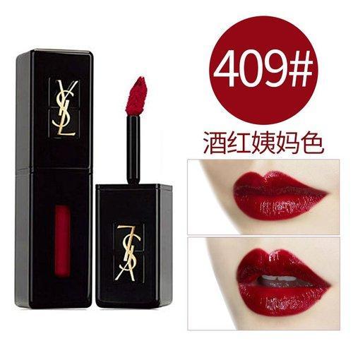 Yves saint Laurent/圣罗兰 全新黑管纯色唇釉5.5ML (12色可选) 商品图9