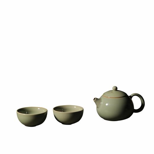 暖香醉西施茶具 越窑青瓷茶具礼盒 商品图4