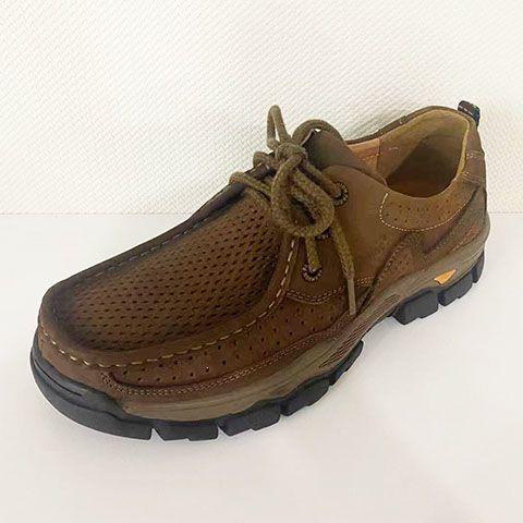 豪行2022年夏季12208911系带户外男鞋打眼透气耐磨底 专柜正品 商品图2