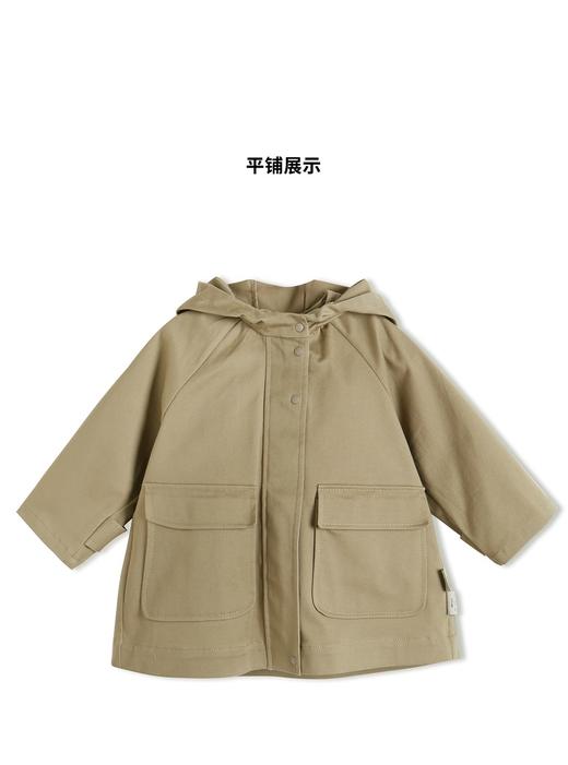 江南布衣童 22年秋款可爱弹性宽松中长款风衣  YM8910410 商品图2