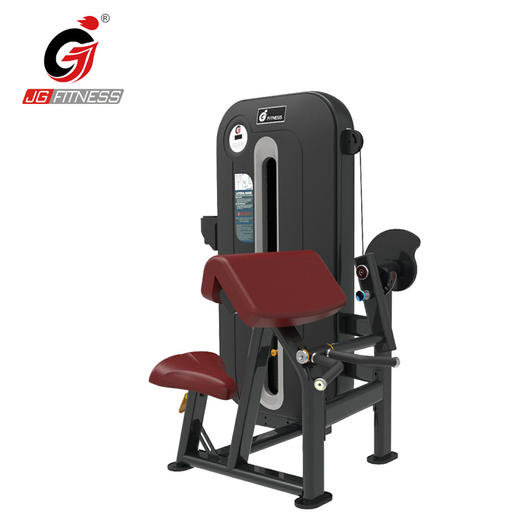 【塑形器械】E6825商用力量健身房室内45度肱二头肌综合训练器二头肌屈伸器材 商品图0