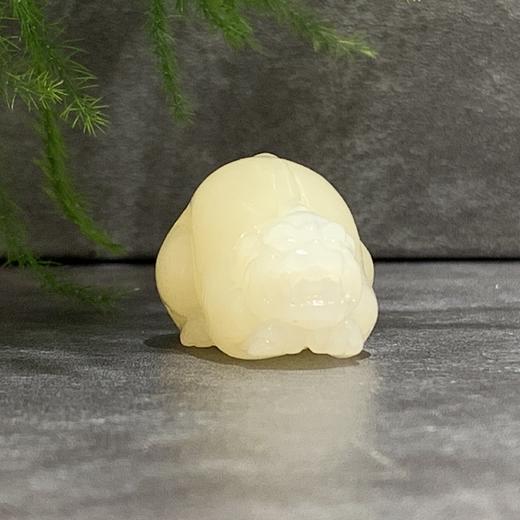 【御珠宫坊】糖羊脂白玉貔貅 商品图3