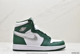 耐克乔丹Air Jordan 1 High OG Gorge Green白绿休闲运动板鞋DZ5485-303男女鞋