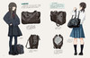 女zi高校生：日系校服插画图鉴 商品缩略图3