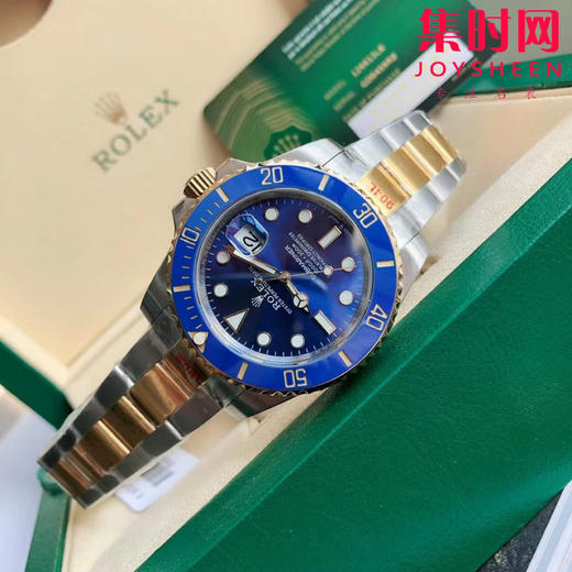 新到货！劳力士升级版间金蓝水鬼 潜水表
搭载进口西铁城 商品图3