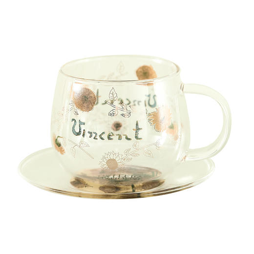 The National Gallery梵高系列【向日葵】玻璃杯杯垫组合套装礼盒 商品图4