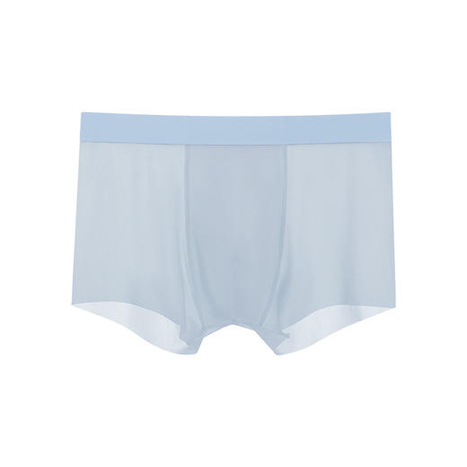 黛唯梵【上身瞬间冰感，裸睡般舒适】冰丝凉凉男士内裤，夏季款轻薄速干青少年平角裤，纯棉裆内裤男 商品图4