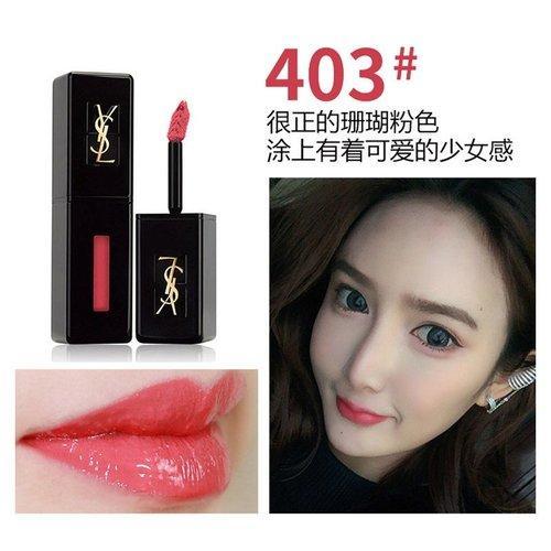 Yves saint Laurent/圣罗兰 全新黑管纯色唇釉5.5ML (12色可选) 商品图3