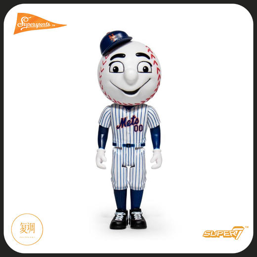 现货 Super7 美国职业棒球 吉祥物 大都会先生 疯狂小蟹 商品图4