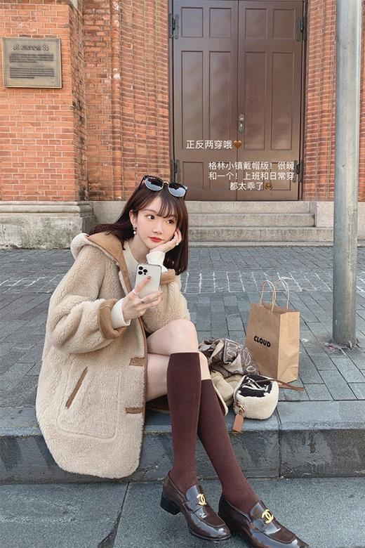 金蘑菇菇【格林小镇】【翻领XS断码 】挚爱毛茸茸！ 商品图5