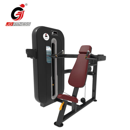 【塑形器械】E6826坐式推肩训练器商用健身房室内力量坐姿推举肩部肌肉训练器 商品图2