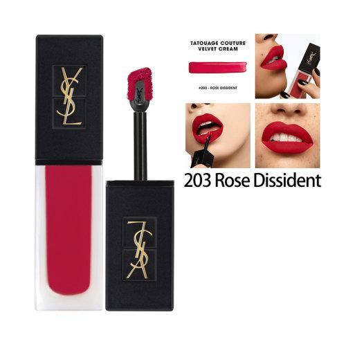 YSL圣罗兰新款黑管丝绒哑光唇釉唇彩6ML 2020新品 商品图9