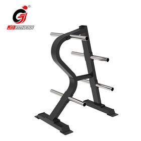 【塑形器械】7234杠铃片架杠铃杆存储架大孔小孔收纳架私教工作室商用健身房