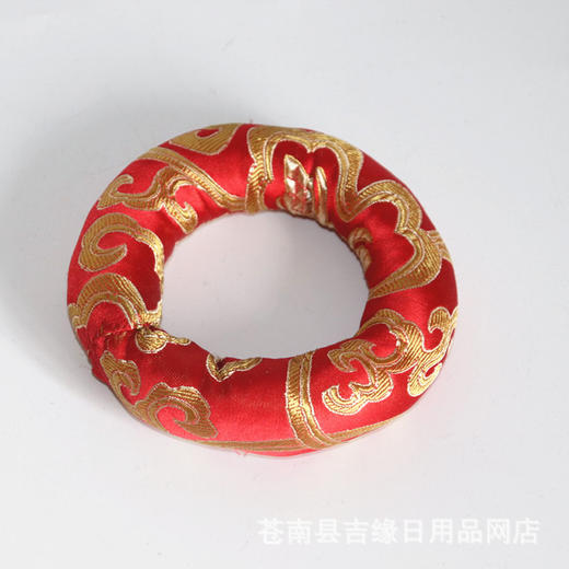 西藏佛音钵垫子颂钵垫铜罄垫棉布垫圈佛音碗配件套垫子钵垫圈包 商品图4