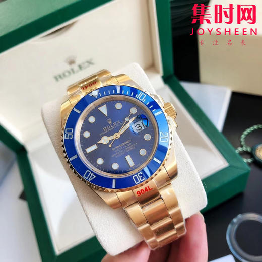 新到货！劳力士升级版全金蓝水鬼 潜水表
搭载进口西铁城 商品图0