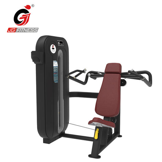 【塑形器械】E6826B坐式推肩训练器举肩健身房商用室内力量器械坐姿肩部训练器 商品图3