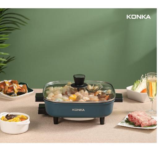 【团购展示】康佳韩式电火锅KGJK-1602 商品图0