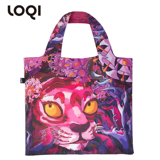德国LOQI时尚 国潮系列 环保万用袋 折叠大容量单肩手提购物袋承重40斤防泼水 商品图1