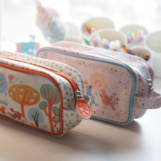 DJECO高颜值大容量笔袋/化妆刷等多功能包 商品图0