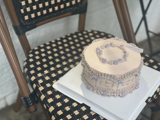 复古手绘奶油蛋糕 商品图0