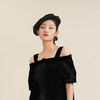 谜底2022夏季新款镂空贝雷帽女气质晚礼帽222MQ0913 商品缩略图3