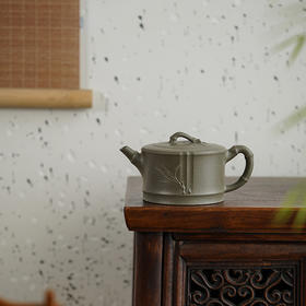 龙德堂陶艺 徐飞《竹·饮月》原矿青段 220 cc