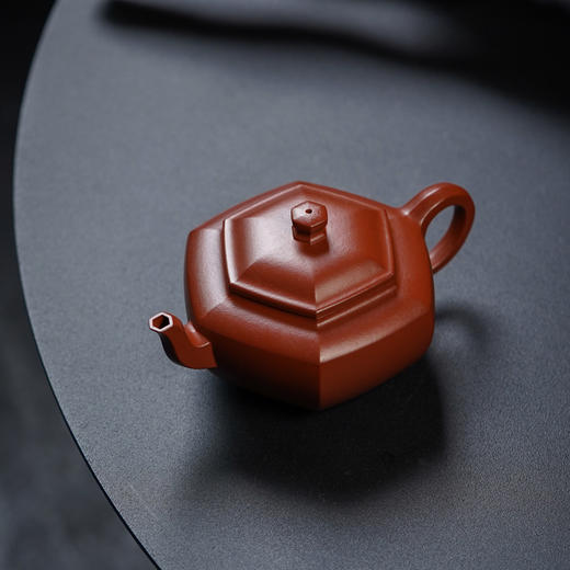 龙德堂陶艺 徐飞《六方碗玉》原矿大红袍 210 cc 商品图1