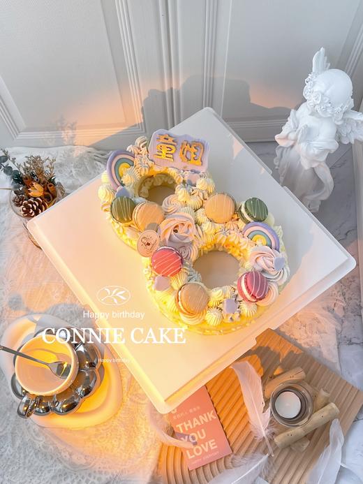 【0945】ins风马卡龙数字蛋糕 商品图2