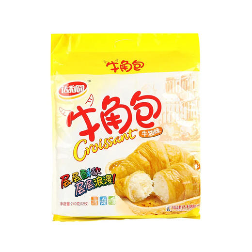 达利园牛角包 牛油味 240g 商品图0