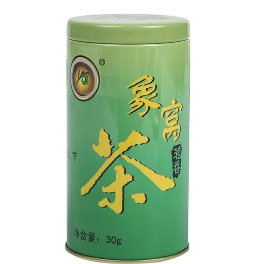 象窝绿茶 茗香绿茶罐装30克/罐 纯手工采摘一芽二叶 商品图0
