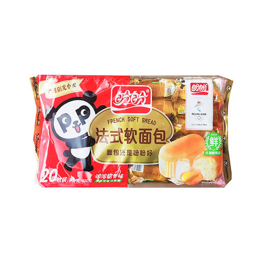 盼盼法式软面包 奶香味 400g 商品图0