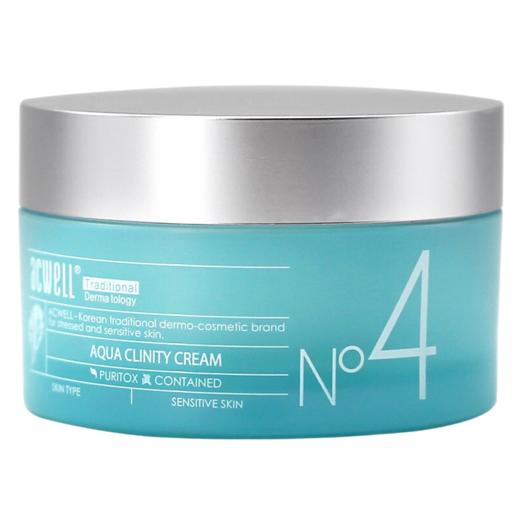 【保税仓】艾珂薇n4面霜女acwell韩国急救乳液保湿艾柯微面过敏肌孕妇可用 霜补水滋润舒缓修护 水份霜 商品图0