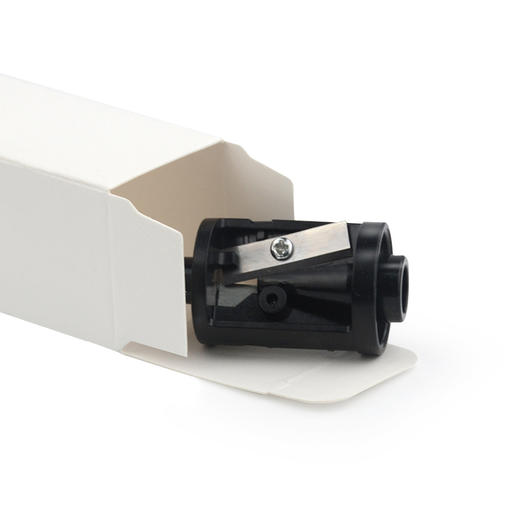 【UNISUN·电动削笔刀（赠刀头电池）】按压式削笔  使用安全  脚垫防滑 商品图5