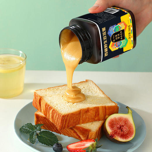 广誉远 西藏野生百花蜜 纯正无添加 天然蜂蜜 500g/瓶 商品图2