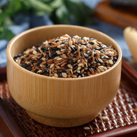 [中国农垦】良农嫁稻三色糙米 轻食伴侣 粗粮500g*2袋共2斤 商品图1
