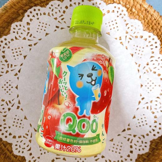 日本进口儿童饮品Qoo/酷儿迷你果汁饮料苹果味 商品图0